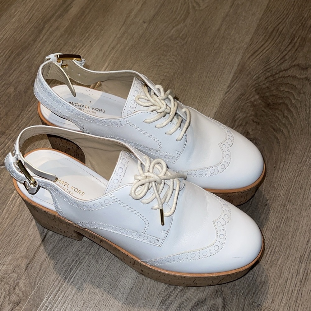 Michael Kors Collection Lex Platform Oxford Slingbacks 39.5 - Picture 8 of 8